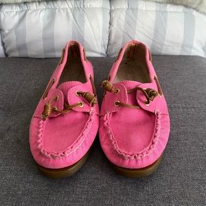Hot Pink Sperry Top Sider